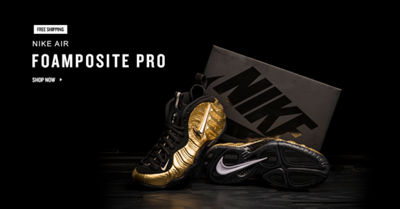 Nike Foamposite. Shop Now.