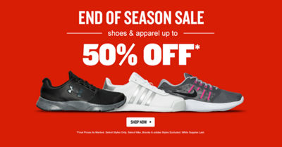 shoes on sale at finish line