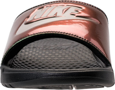 women's nike benassi jdi print fp slide sandals