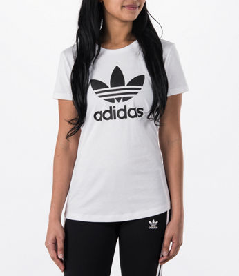 adidas womens trefoil tee