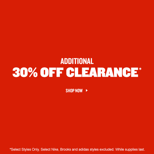 Additional 30% Off Clearance. Shop Now.