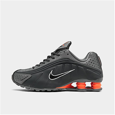 Nike Men's Shox R4 Casual Shoes In Black