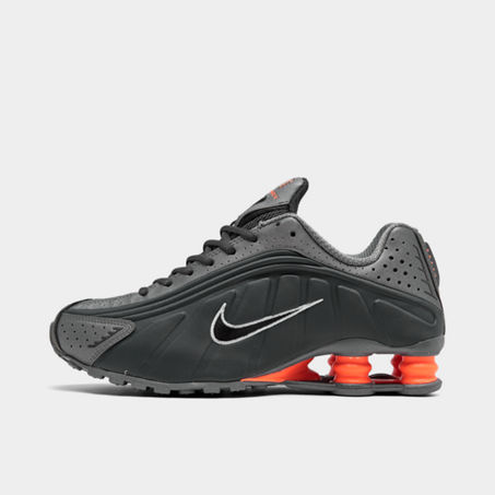 Nike Men's Shox R4 Casual Shoes In Black