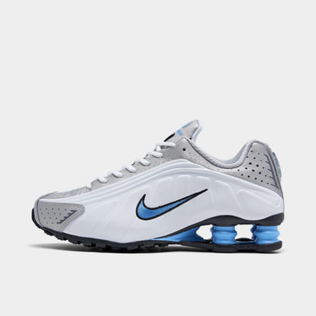 Nike Men's Shox R4 Casual Shoes In White