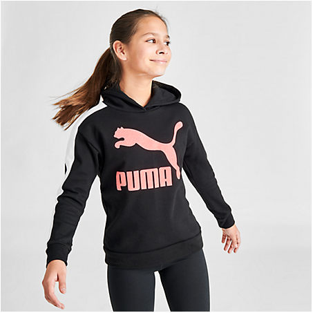 Lastig smal Onderzoek Puma Kids' Girls' Classic Archives Hoodie In Black | ModeSens