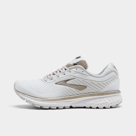 Brooks Women's Ghost 12 Running Shoes In White
