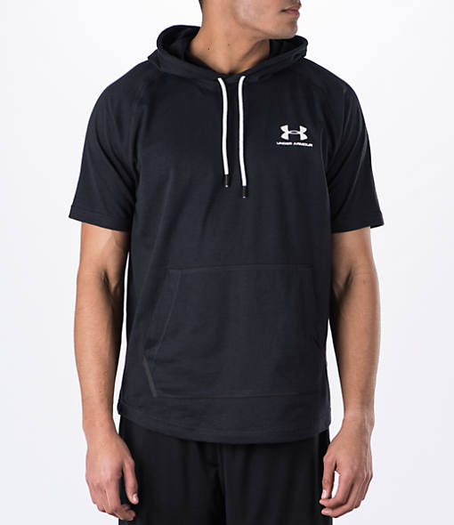 Men's Under Armour Sportstyle Short-Sleeve Hoodie| Finish Line