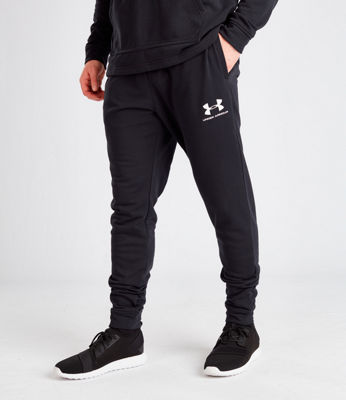 black under armour joggers mens