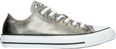 CONVERSE Women'S Chuck Taylor Ox Metallic Casual Shoes, Grey | ModeSens