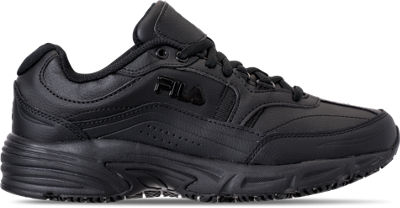 Men's Fila Memory Workshift Slip Resistant Wide Width Casual Shoes ...