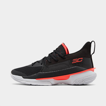 Under Armour Men's Curry 7 Basketball Shoes In Black | ModeSens