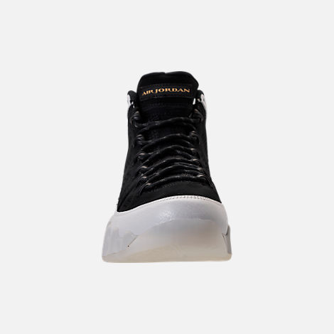 Mens Air Jordan Retro 9 Black White shoes