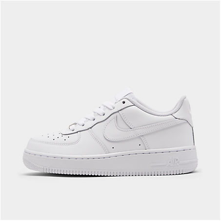 Nike Big Kids' Air Force 1 Low Casual Shoes In White