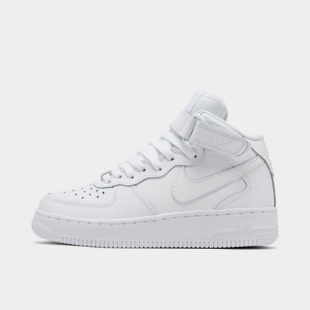 Nike Air Force 1 Mid Sneaker In White/white