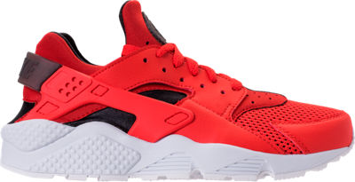 Nike Men's Air Huarache Run Running Sneakers From Finish Line In Red