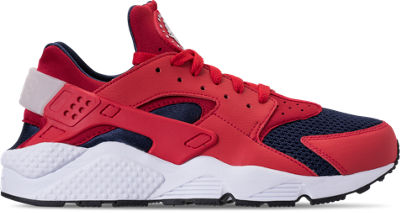 Nike Men's Air Huarache Run Running Shoes, Red In Red