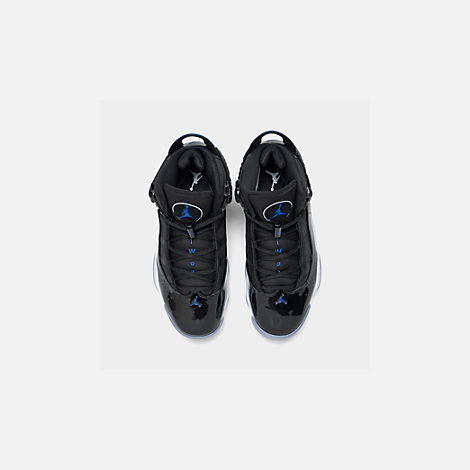 Mens Air Jordan 6 Retro Bulls Blue White shoes