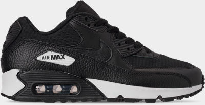 Nike Air Max 90 Woven (Heren) Zwart Zwart Wit D49y4482