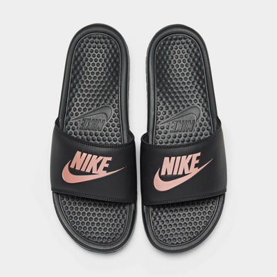 Women s Nike  Benassi  JDI  Swoosh Slide Sandals  Finish Line