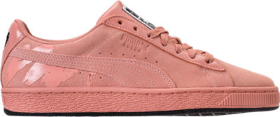 PUMA WOMEN'S SUEDE CLASSIC X MAC ONE CASUAL SHOES, PINK,2418743