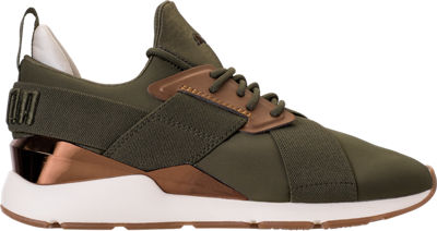 women's puma muse metallic casual shoes