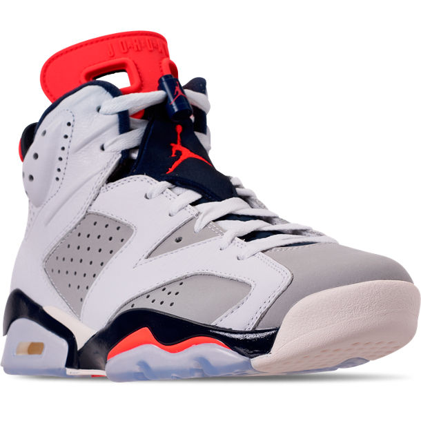 men's air jordan retro 6 basketball shoes
