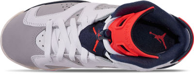 Big Kids' Air Jordan Retro 6 Basketball Shoes Finish Line