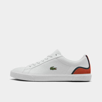 lacoste white casual shoes