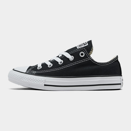 Shop Converse Little Kids' Chuck Taylor All Star Low Top Casual Shoes In Black