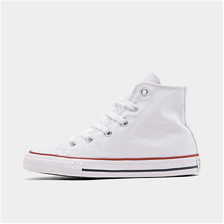 Converse Little Kids' Chuck Taylor High Top Casual Shoes In White