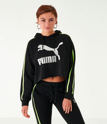 active cropped hoodie