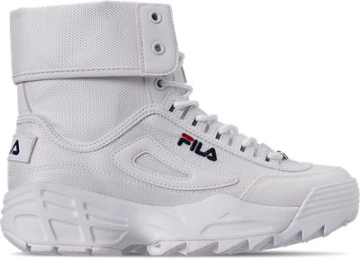 fila white casual shoes
