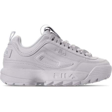 UPC 791271870835 product image for Fila Women's Disruptor 2 Premium Casual Shoes in White Size 10.0 Leather | upcitemdb.com