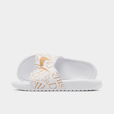 nike benassi jdi print white