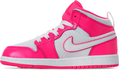 pink jordans finish line