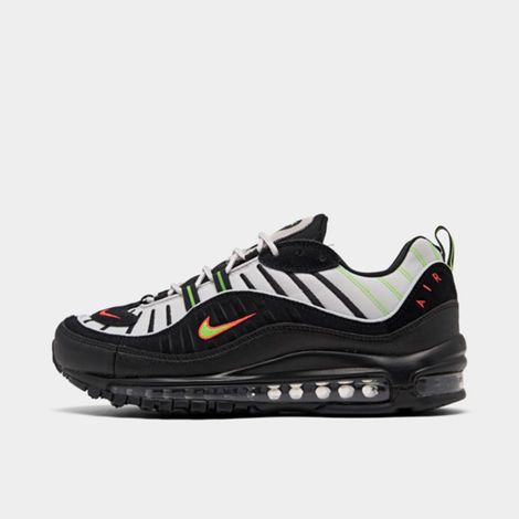 Nike Men's Air Max 98 Casual Shoes In Black