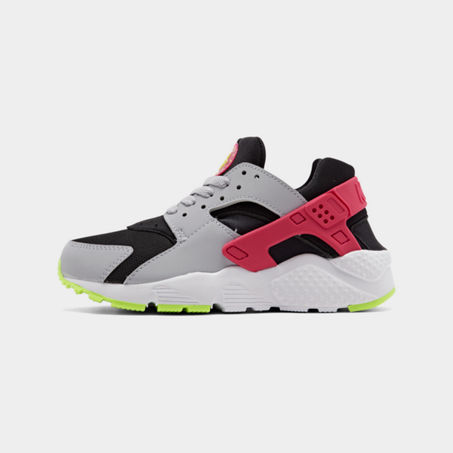 Nike Big Kids' Huarache Run Casual Shoes In Grey