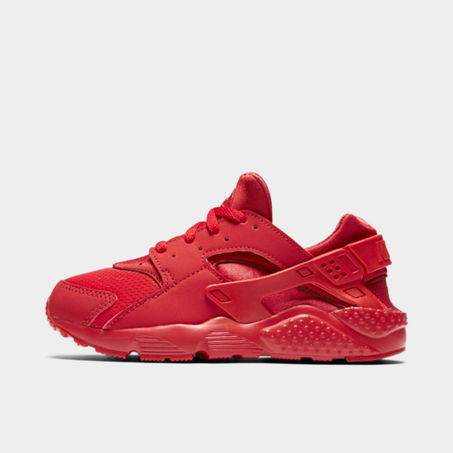 Nike Huarache Run Big Kids' Shoes In University Red