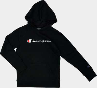 black champion hoodie small logo