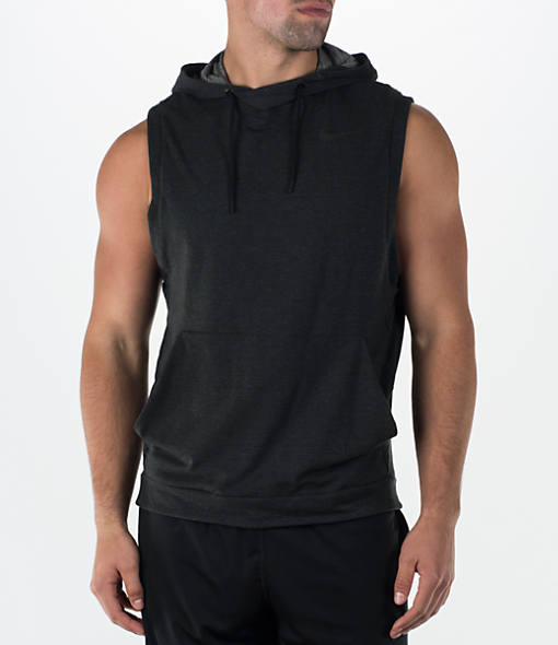 Men's Nike Dry Sleeveless Training Hoodie| Finish Line