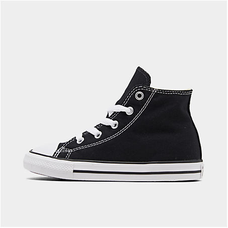 Shop Converse Kids' Toddler Chuck Taylor Hi Casual Shoes In Black