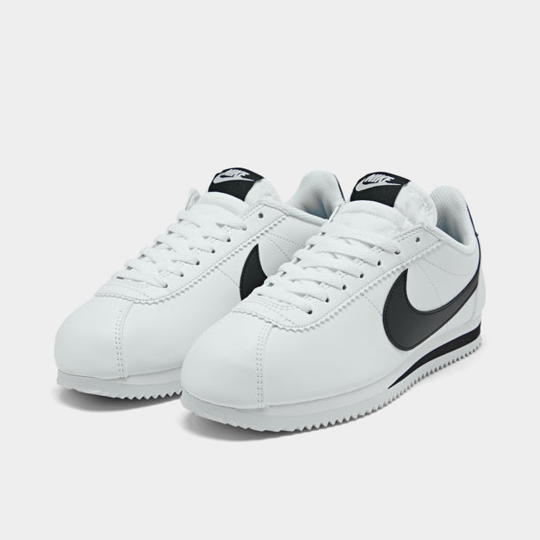 women's nike classic cortez leather metallic casual shoes