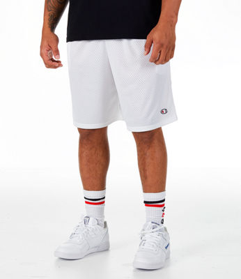 Champion mesh 2025 shorts white