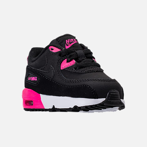Girls' Toddler Nike Air Max 90 Leather Casual Shoes Girls' Toddler Nike Air Max 90 Leather Casual Shoes