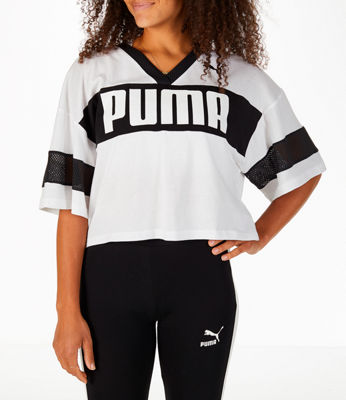 puma urban sports cropped tee