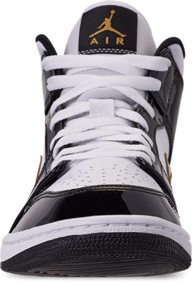 men's air jordan retro 1 mid premium basketball shoes