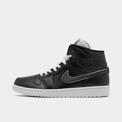 men's air jordan retro 1 mid premium basketball shoes