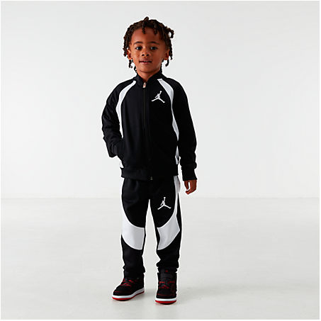 Nike Jordan Boys' Little Kids' Air Retro 1 Tricot Track Jacket And ...