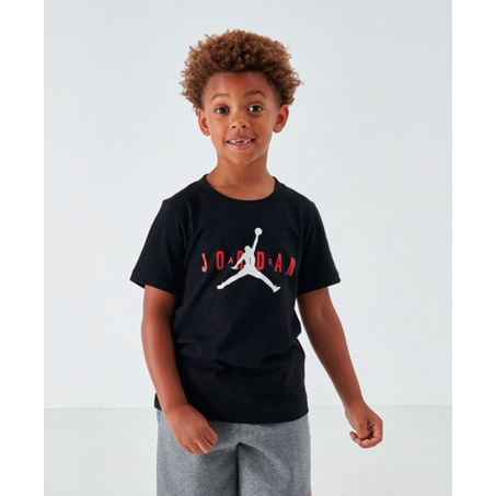 Nike Jordan Boys' Little Kids' Air Jumpman T-shirt In Black | ModeSens