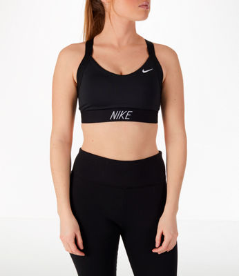 Download Women's Nike Pro Indy Logo Back Sports Bra| Finish Line